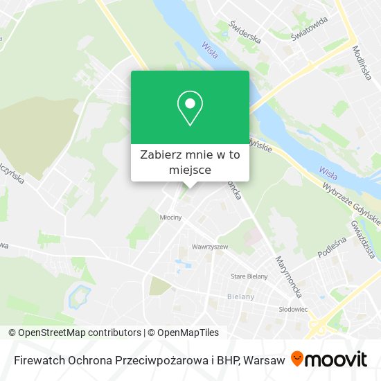 Mapa Firewatch Ochrona Przeciwpożarowa i BHP