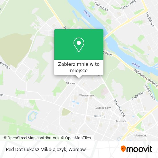 Mapa Red Dot Łukasz Mikołajczyk