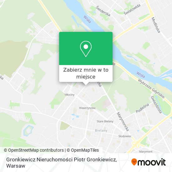 Mapa Gronkiewicz Nieruchomości Piotr Gronkiewicz