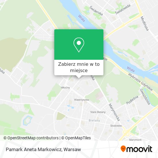 Mapa Pamark Aneta Markowicz