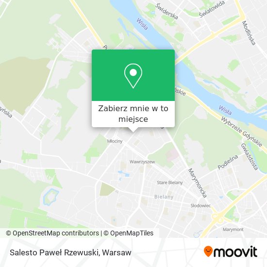 Mapa Salesto Paweł Rzewuski