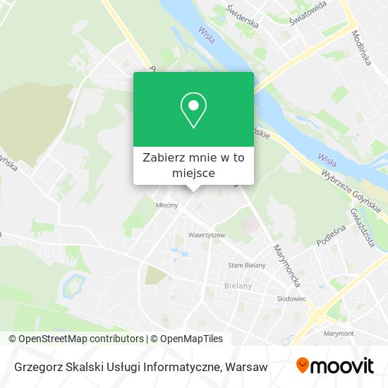 Mapa Grzegorz Skalski Usługi Informatyczne