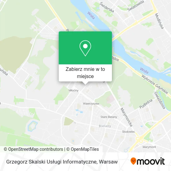 Mapa Grzegorz Skalski Usługi Informatyczne