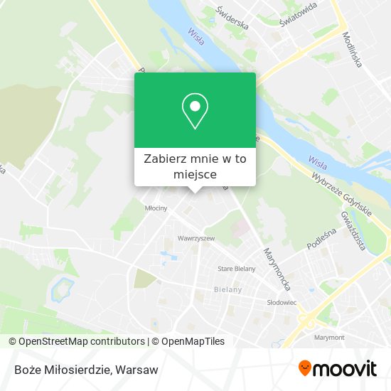 Mapa Boże Miłosierdzie