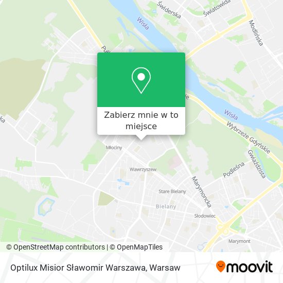 Mapa Optilux Misior Sławomir Warszawa