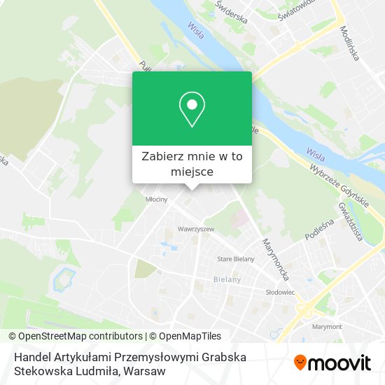 Mapa Handel Artykułami Przemysłowymi Grabska Stekowska Ludmiła