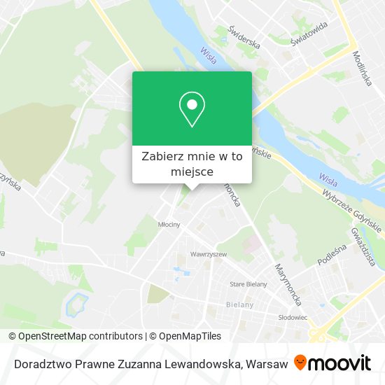 Mapa Doradztwo Prawne Zuzanna Lewandowska