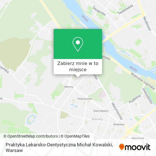 Mapa Praktyka Lekarsko-Dentystyczna Michał Kowalski