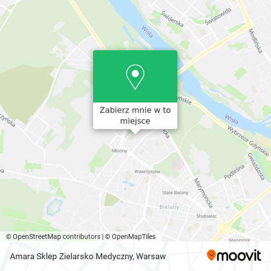 Mapa Amara Sklep Zielarsko Medyczny