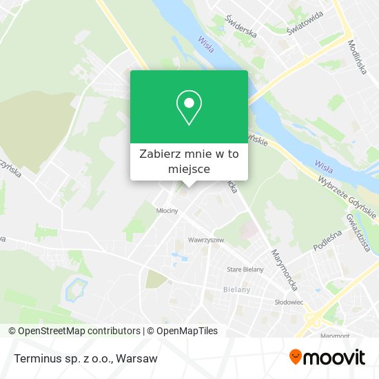 Mapa Terminus sp. z o.o.