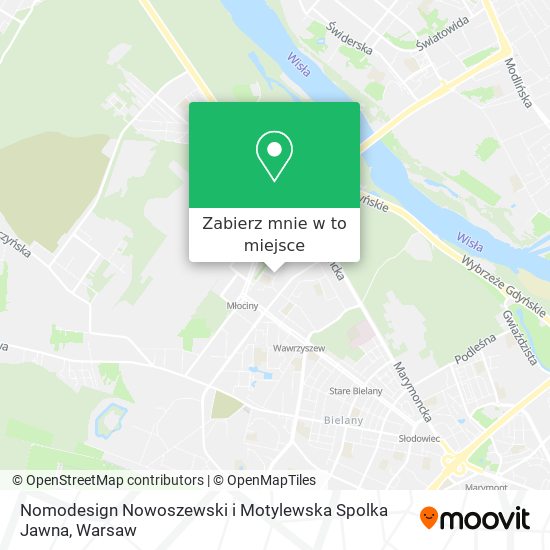 Mapa Nomodesign Nowoszewski i Motylewska Spolka Jawna