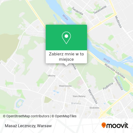 Mapa Masaż Leczniczy