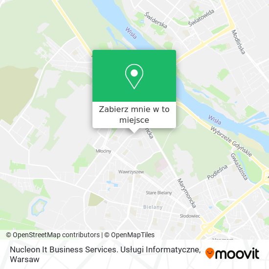 Mapa Nucleon It Business Services. Usługi Informatyczne