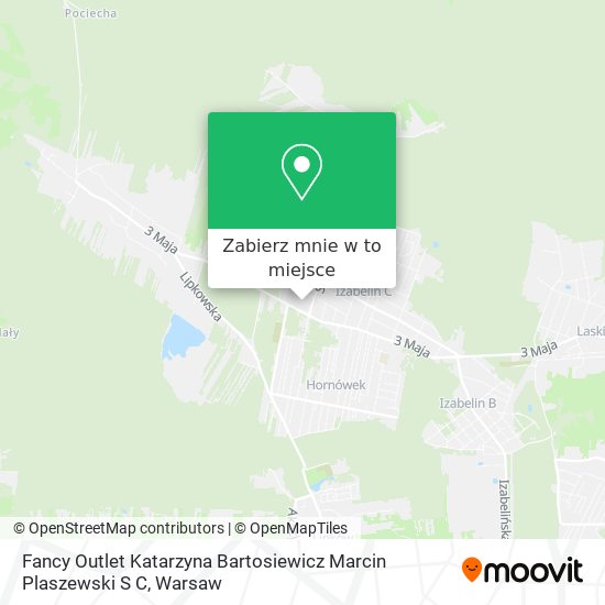 Mapa Fancy Outlet Katarzyna Bartosiewicz Marcin Plaszewski S C