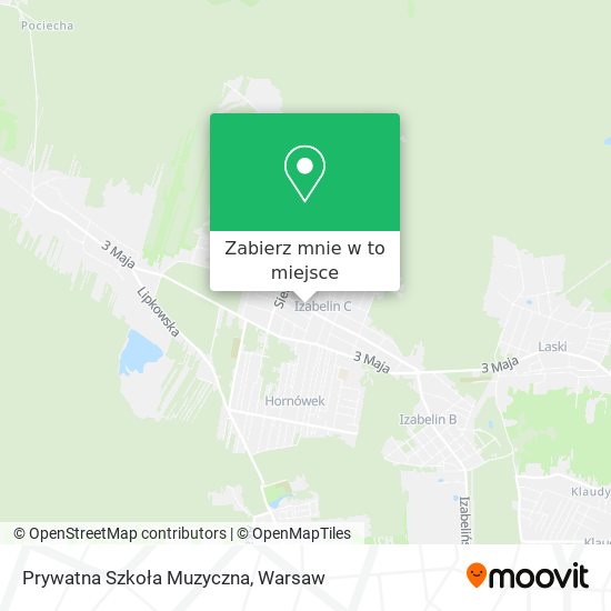 Mapa Prywatna Szkoła Muzyczna