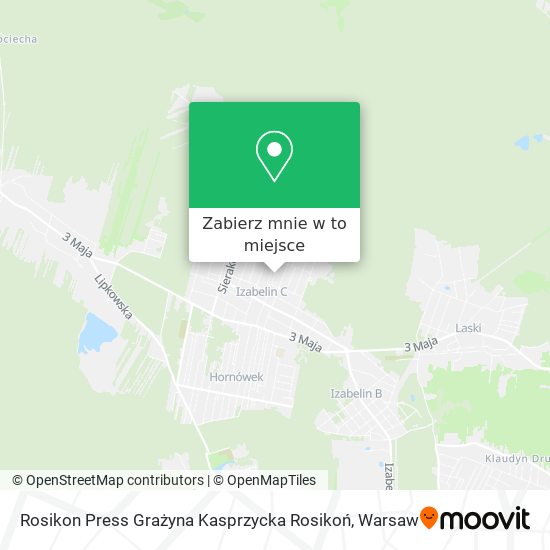 Mapa Rosikon Press Grażyna Kasprzycka Rosikoń