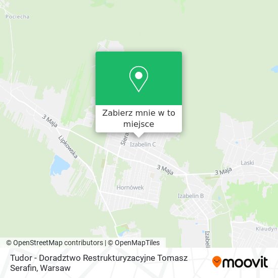 Mapa Tudor - Doradztwo Restrukturyzacyjne Tomasz Serafin