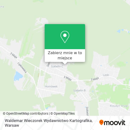 Mapa Waldemar Wieczorek Wydawnictwo Kartografika