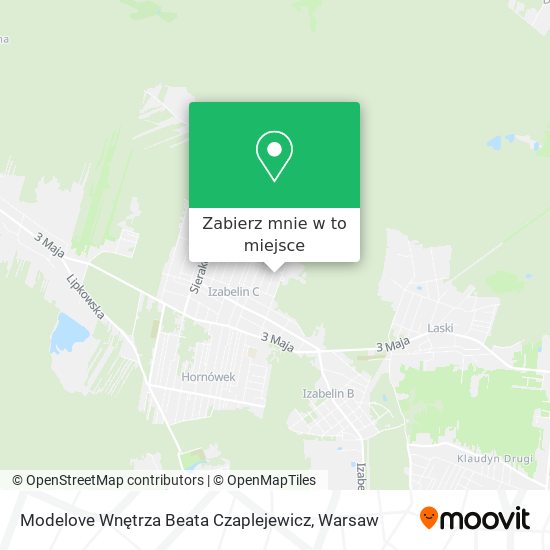 Mapa Modelove Wnętrza Beata Czaplejewicz