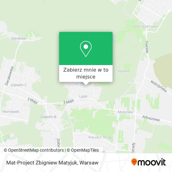 Mapa Mat-Project Zbigniew Matyjuk