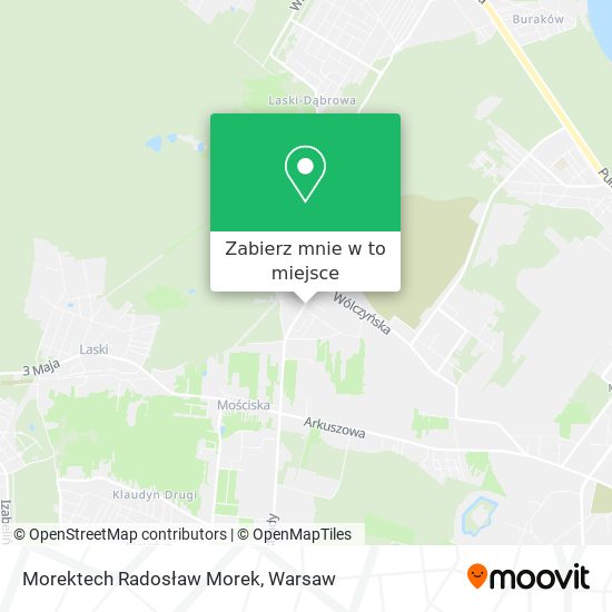 Mapa Morektech Radosław Morek