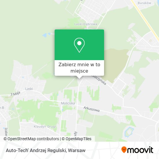 Mapa Auto-Tech' Andrzej Regulski