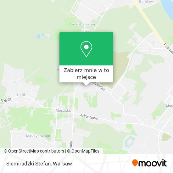 Mapa Siemiradzki Stefan