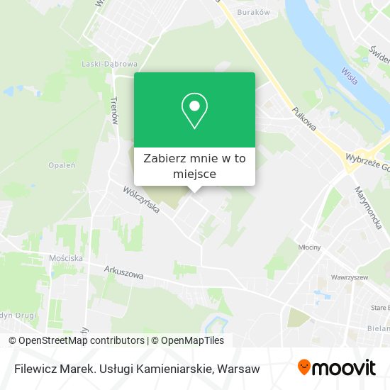 Mapa Filewicz Marek. Usługi Kamieniarskie