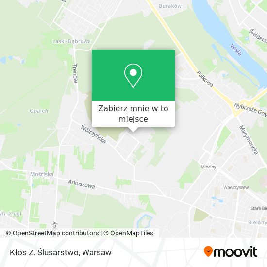 Mapa Kłos Z. Ślusarstwo