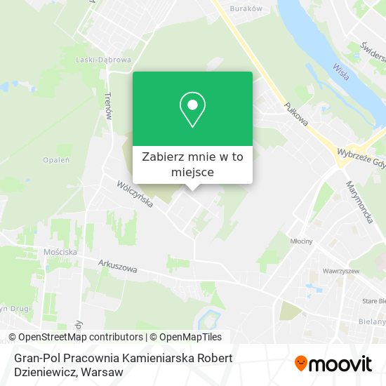 Mapa Gran-Pol Pracownia Kamieniarska Robert Dzieniewicz