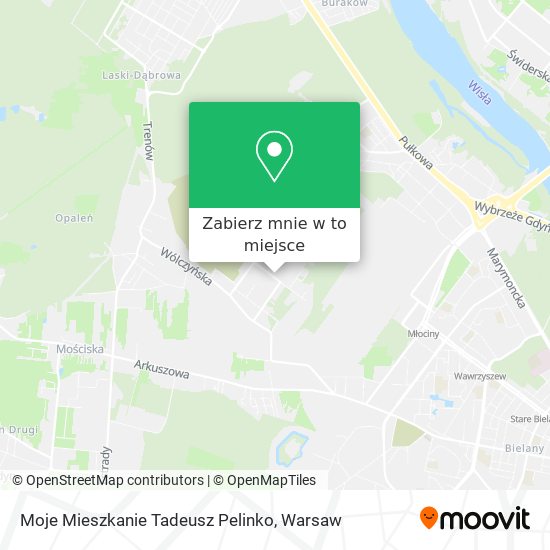 Mapa Moje Mieszkanie Tadeusz Pelinko