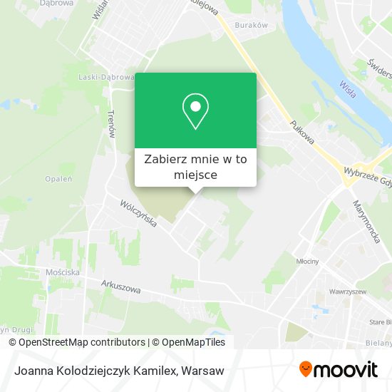 Mapa Joanna Kolodziejczyk Kamilex