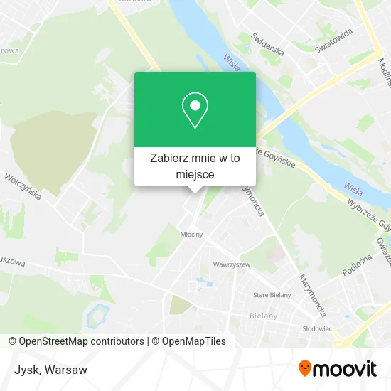Mapa Jysk