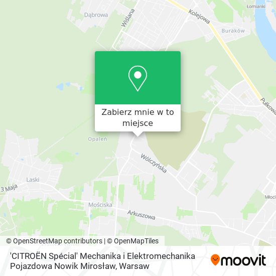 Mapa 'CITROËN Spécial' Mechanika i Elektromechanika Pojazdowa Nowik Mirosław