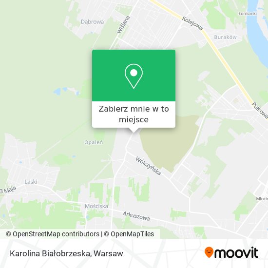 Mapa Karolina Białobrzeska