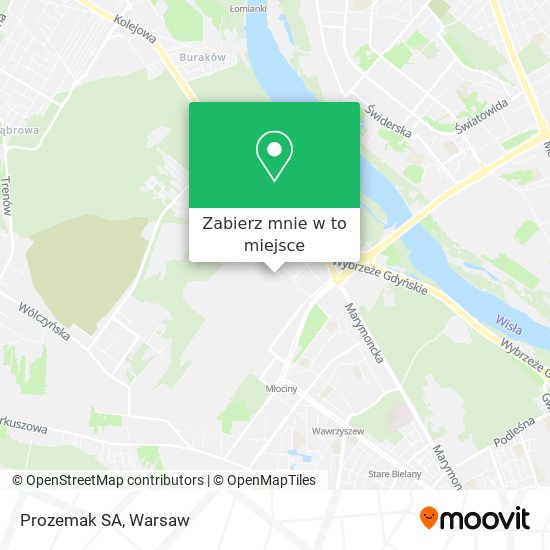 Mapa Prozemak SA