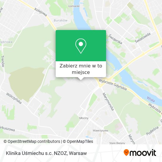 Mapa Klinika Uśmiechu s.c. NZOZ