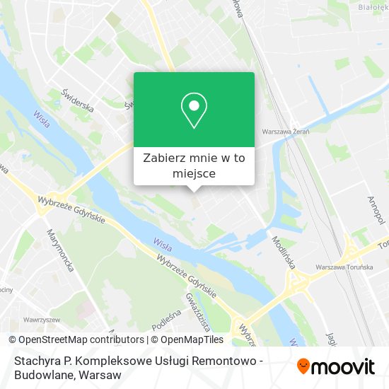 Mapa Stachyra P. Kompleksowe Usługi Remontowo - Budowlane