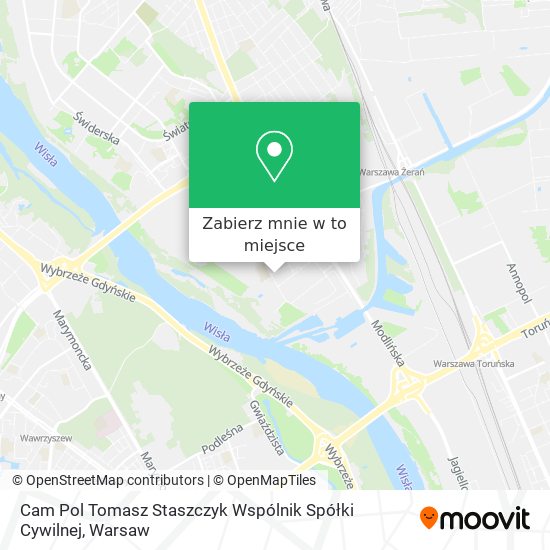 Mapa Cam Pol Tomasz Staszczyk Wspólnik Spółki Cywilnej