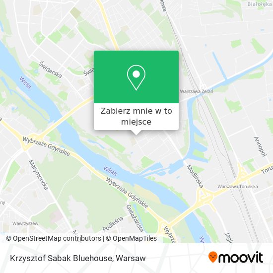 Mapa Krzysztof Sabak Bluehouse