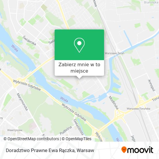 Mapa Doradztwo Prawne Ewa Rączka