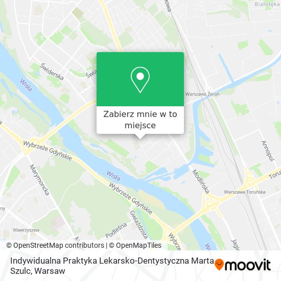 Mapa Indywidualna Praktyka Lekarsko-Dentystyczna Marta Szulc