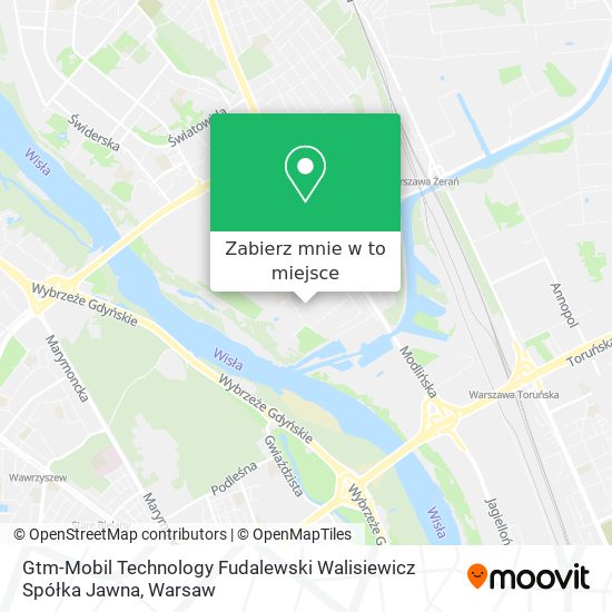 Mapa Gtm-Mobil Technology Fudalewski Walisiewicz Spółka Jawna