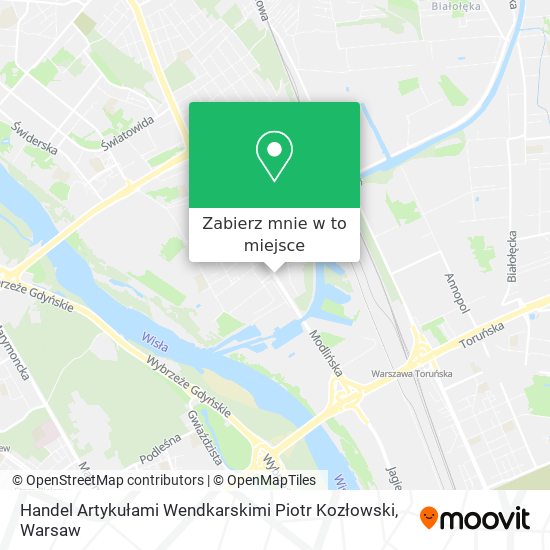 Mapa Handel Artykułami Wendkarskimi Piotr Kozłowski