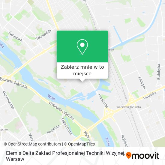 Mapa Elemis Delta Zakład Profesjonalnej Techniki Wizyjnej