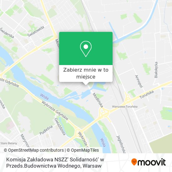 Mapa Komisja Zakładowa NSZZ' Solidarność' w Przeds.Budownictwa Wodnego