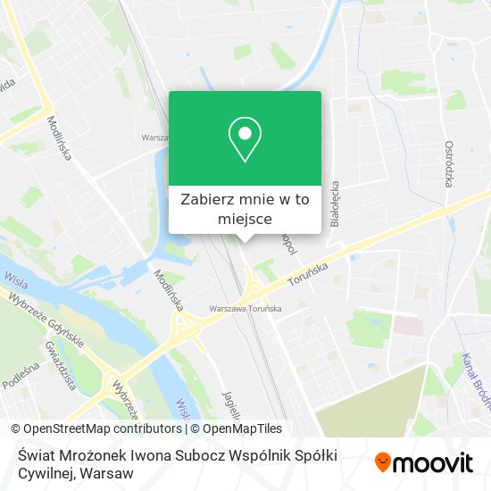 Mapa Świat Mrożonek Iwona Subocz Wspólnik Spółki Cywilnej