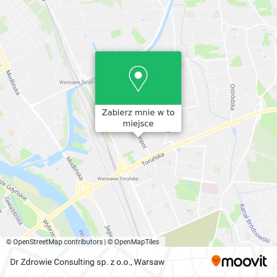 Mapa Dr Zdrowie Consulting sp. z o.o.