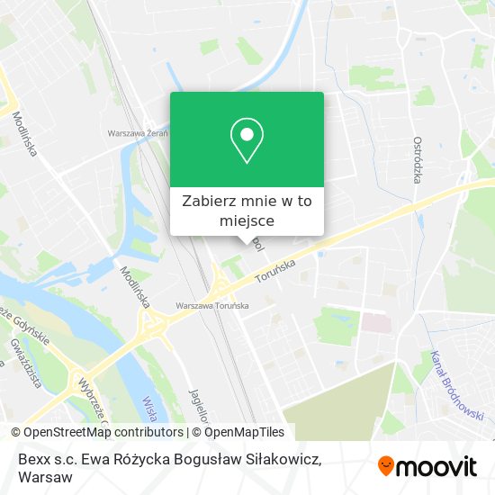 Mapa Bexx s.c. Ewa Różycka Bogusław Siłakowicz