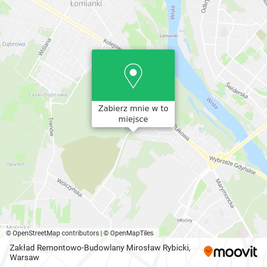 Mapa Zakład Remontowo-Budowlany Mirosław Rybicki